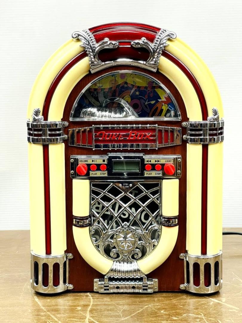 Amazon.co.jp: WINTECH 019X-018-14 JUKEBOX型 CDラジオプレーヤー